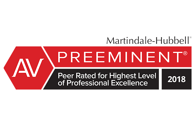 AV Preeminent 2018 logo